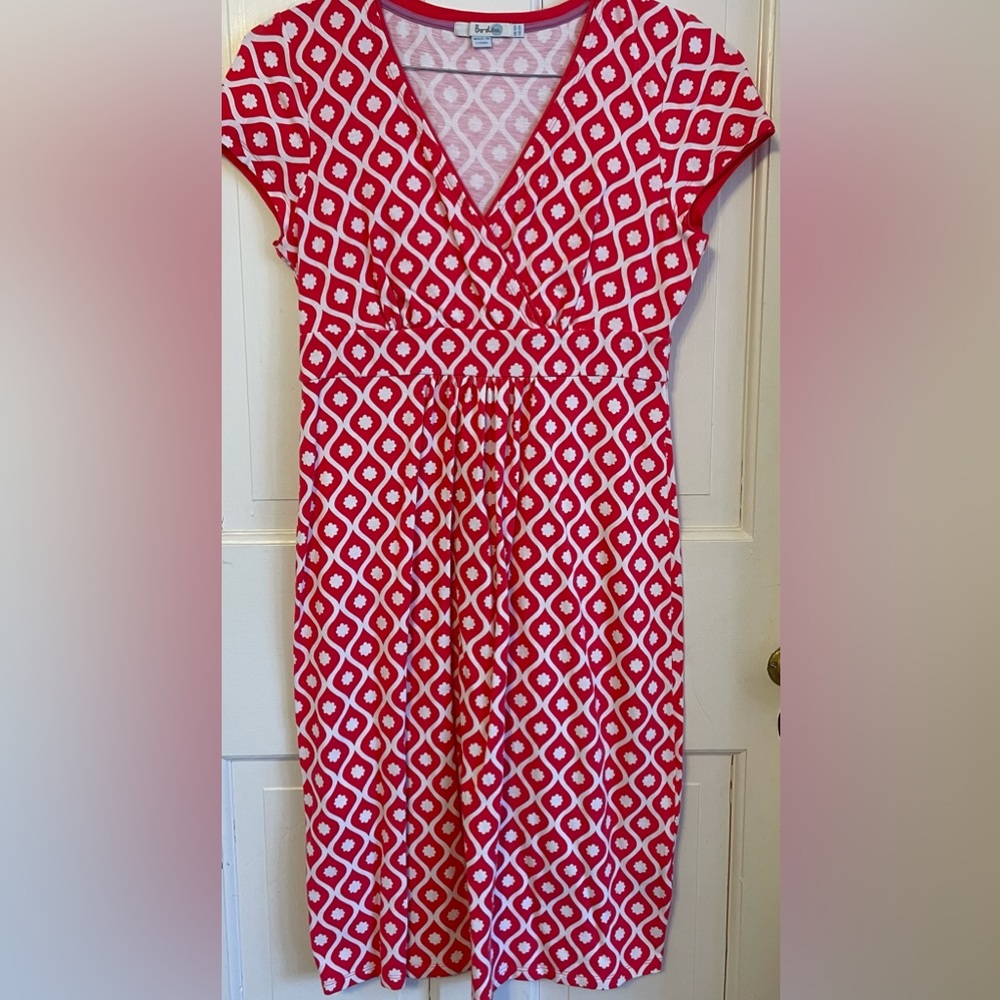 EUC Boden shirt sleeve dress.
